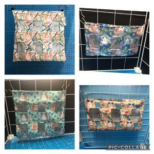 Hand made hay bags for guinea pigs and bunnies