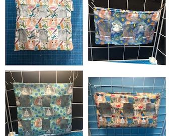 Hand made hay bags for guinea pigs and bunnies