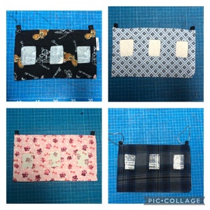 SMALL handmade hay bag
