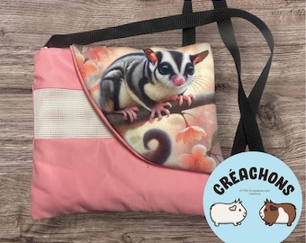 Sugar glider transport bag
