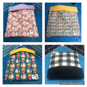 Pouch for guinea pig, hamster, hedgehog or ferret