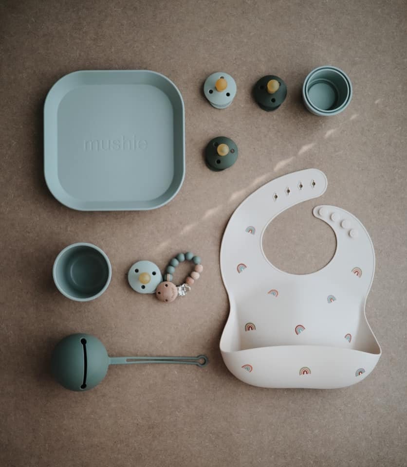 MUSHIE Kids Baby Girl Toddler Modern Silicone Feeding Weaning Etsy