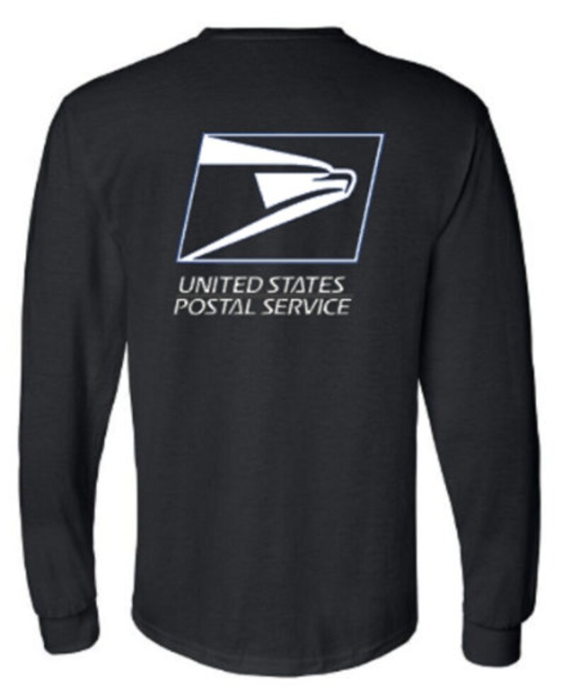 USPS Full Back Logo Long Sleeve Etsy