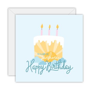 Buon compleanno - a un raggio di sole / Biglietto d'auguri / 100% carta riciclata / Progettato e realizzato in Australia
