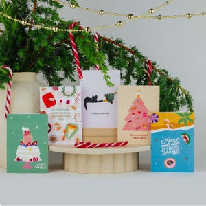 Paquete de tarjetas navideñas australianas definitivas: 11 diseños únicos