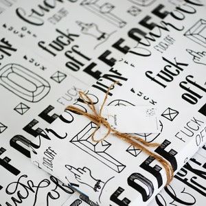 With love gift | Wrapping paper | 100% recycled paper | Designed & made in Australia
