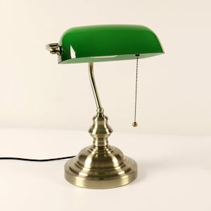 Green sale lawyer lamp