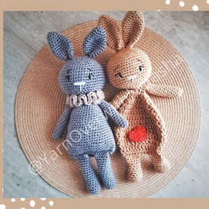 crochet bunny for easter, Easy to follow ragdoll pattern for a bunny. DIY bunny for vintage style nursery