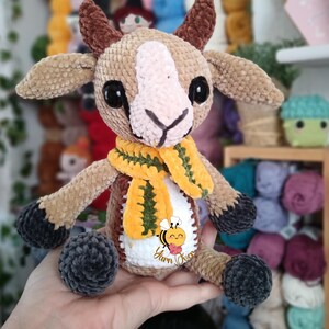 Crochet gazelle pattern, amigurumi springbok, low sew gazelle pattern, amigurumi gazelle, Cute springbok pattern, gift for kids image 10