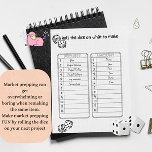 Printable Market Prep Planner Market Project Tracker Digital - Etsy