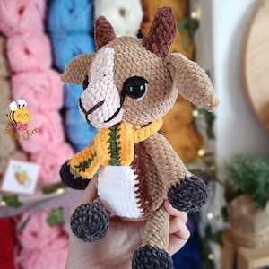 Crochet gazelle pattern, amigurumi springbok, low sew gazelle pattern, amigurumi gazelle, Cute springbok pattern, gift for kids image 9