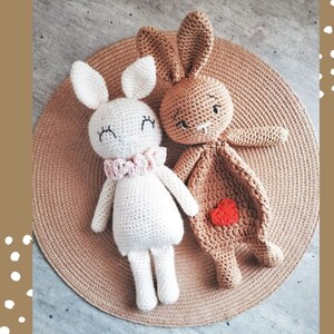 crochet bunny for easter, Easy to follow ragdoll pattern for a bunny. DIY bunny for vintage style nursery