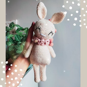 crochet bunny for easter, Easy to follow ragdoll pattern for a bunny. DIY bunny for vintage style nursery