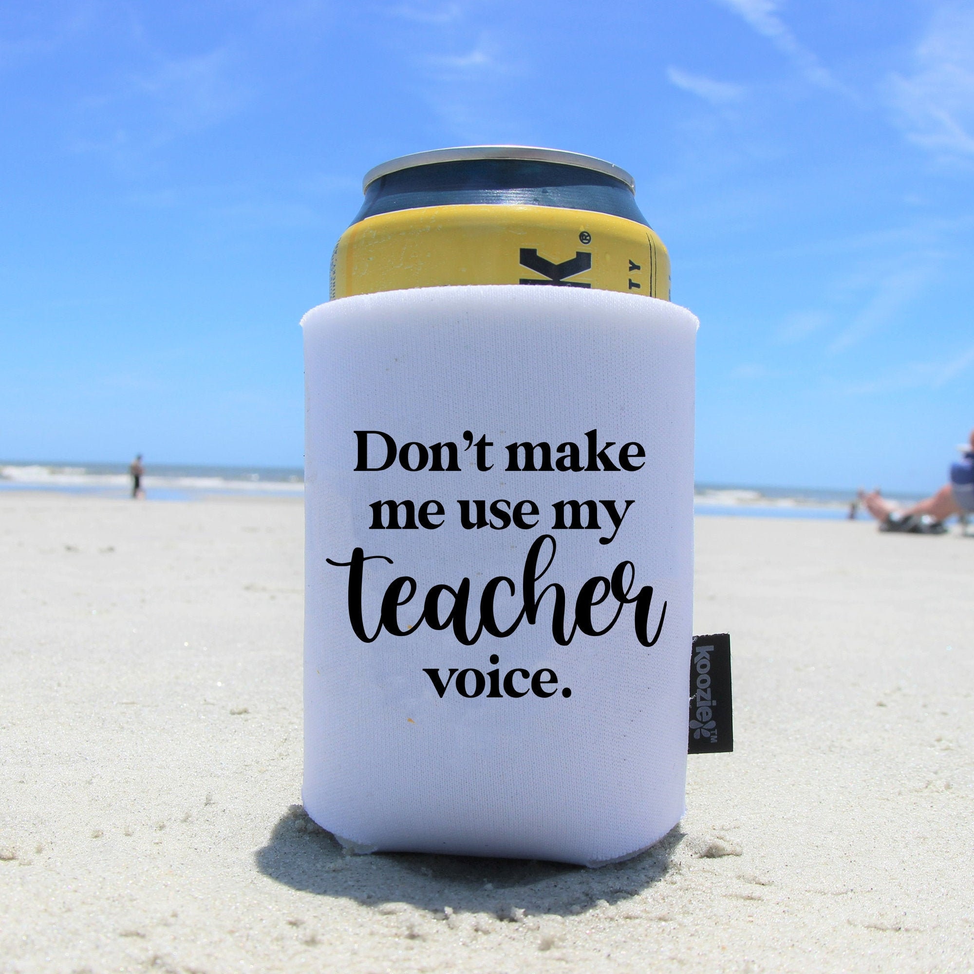 Don't Make Me Use My Teacher Voice Funny Tumbler - Stainless Steel