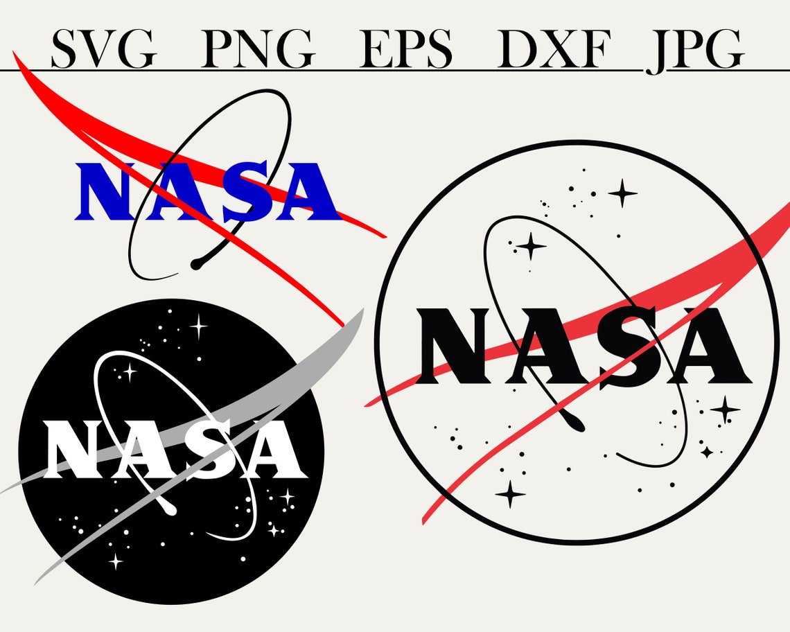 NASA Logos Svg NASA Logo Svg NASA Svg Files Silhouette Cut - Etsy Canada