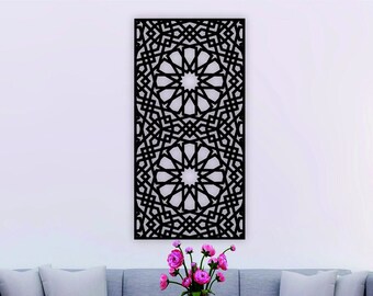 Traditional Turkish and Seljuk Wall Art | Bohemian Design | Ethnic Art | Islamic Home Decoration | gift for muslim | Rustic-Geometric Visual