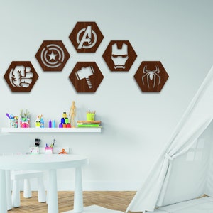 Spidey And Friends Wall Decal Avengers Wall Decal Set – 5-Piece - Foto 3