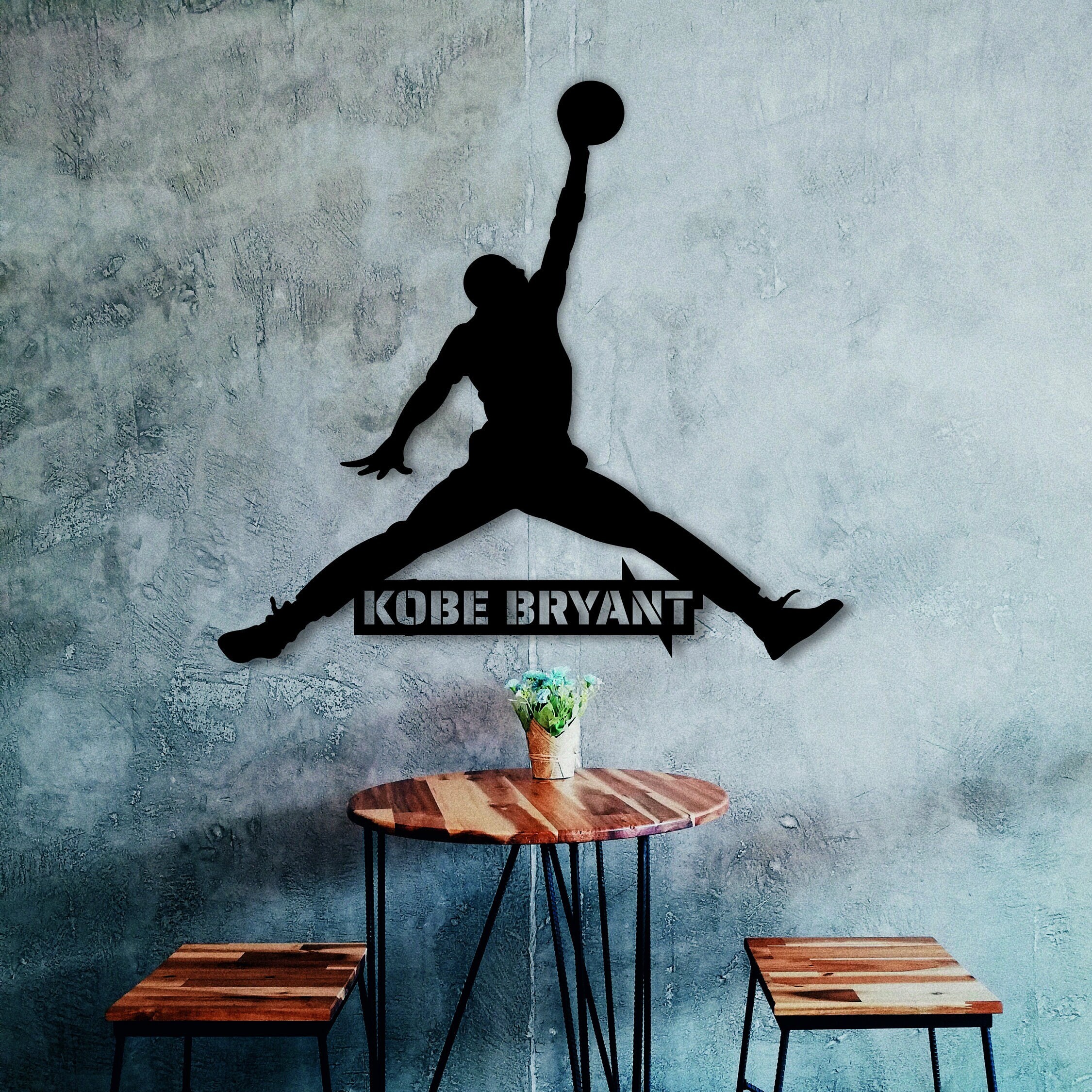 Personalized Basketball Player Wall Decor 3D Silhouette Etsy