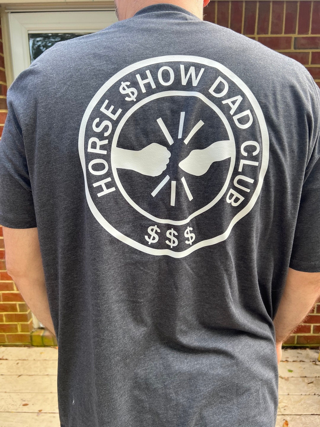 Horse Show Dad Club Shirt, Exclusive LOGO Equestrian, Western, Hunter