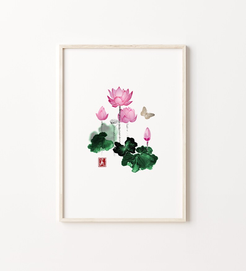 Korean Wall Art Korean Art Print Korean Art Poster Korean - Etsy