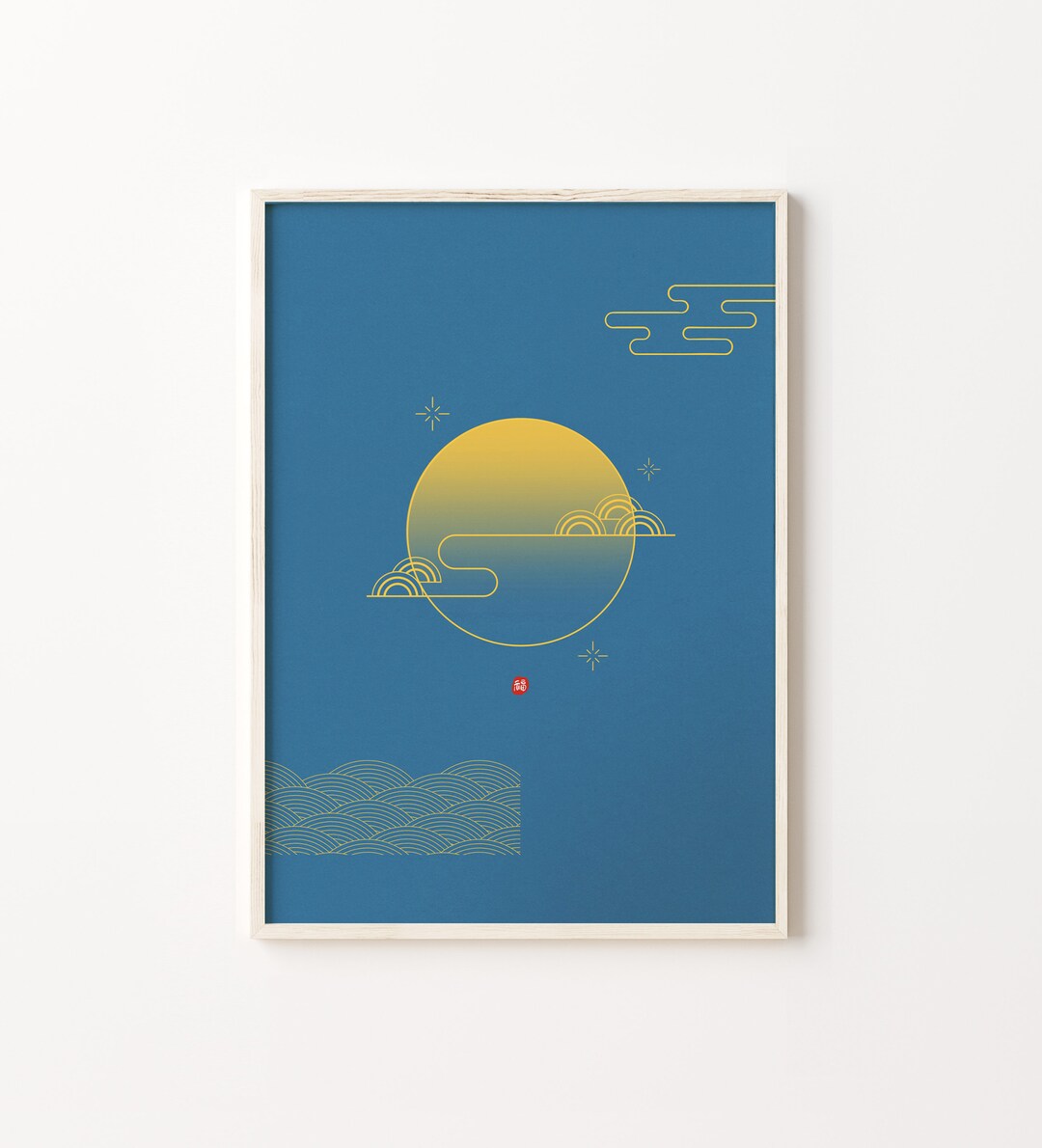 Korean Wall Art, Korean Art Print, Korean Art Poster, Korean Art Wall