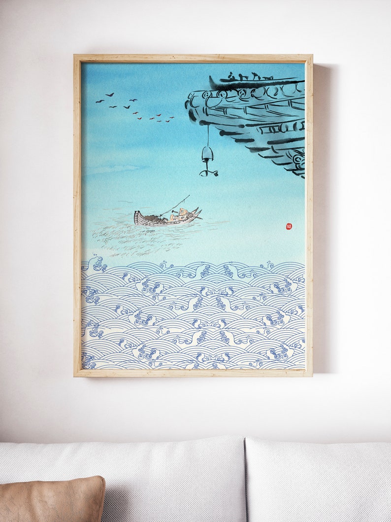 Korean Wall Art Korean Art Print Korean Art Poster Korean - Etsy