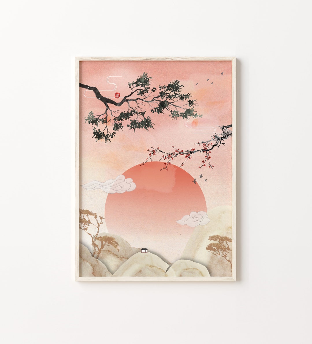 Korean Art, Asian Art, Asian Art Print, Asian Art Poster, Korean Art