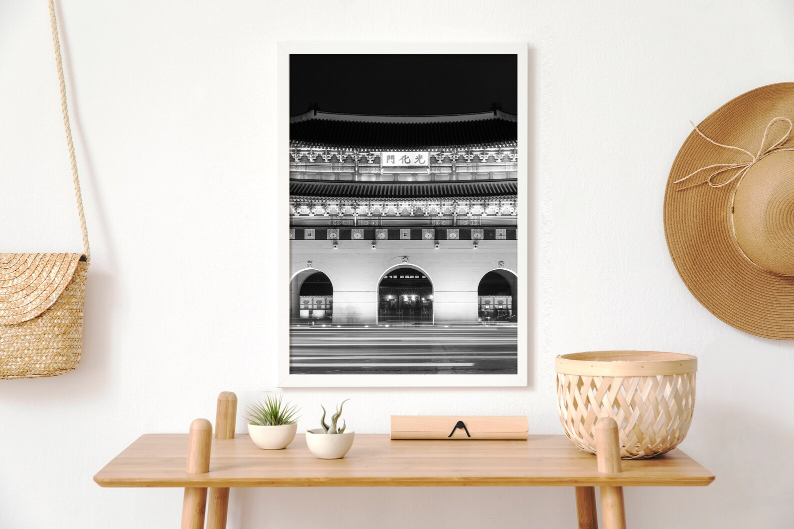 Korea Photography Korean Art Print Korea Black & White Etsy