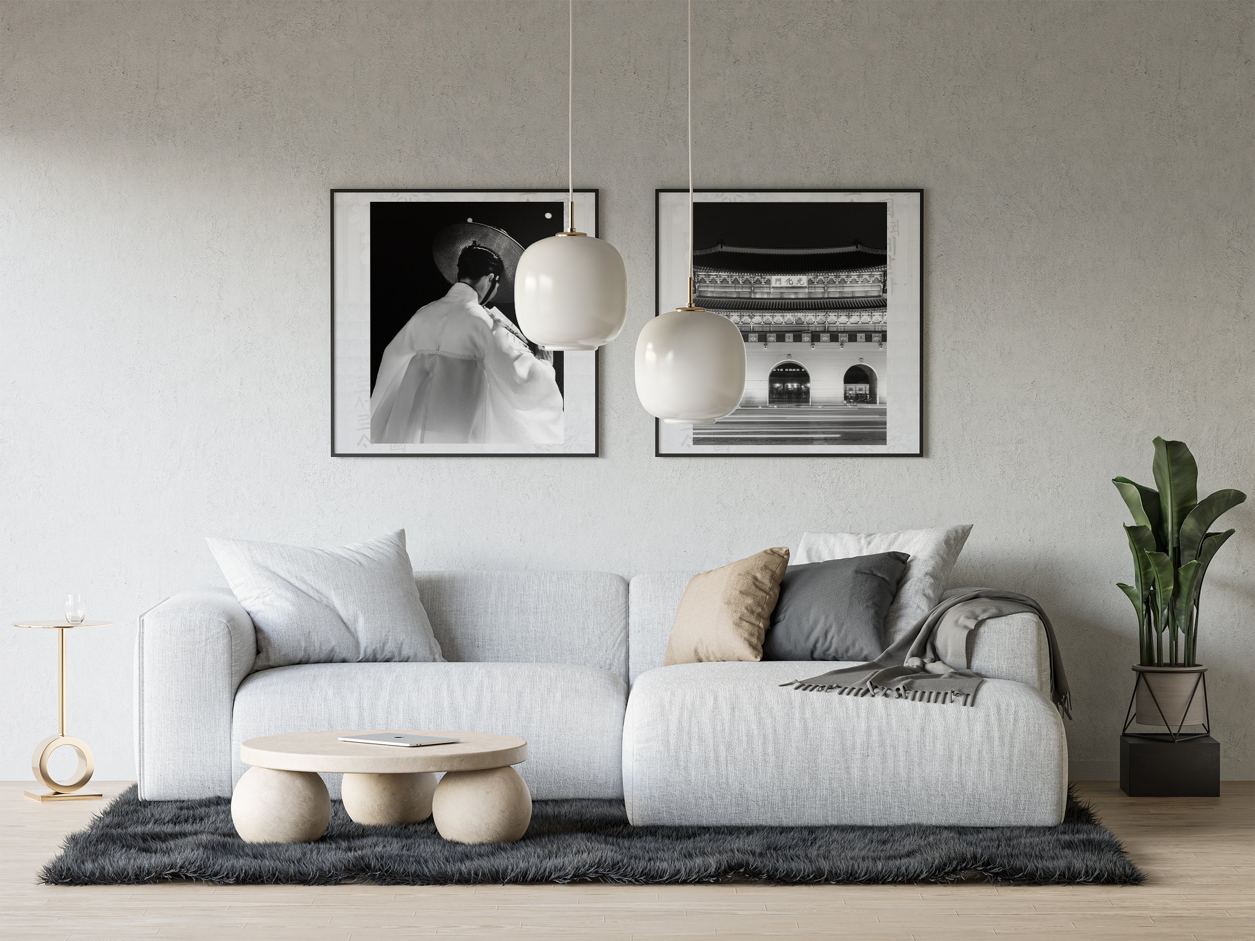 Korea Photography Korean Art Print Korea Black & White Etsy