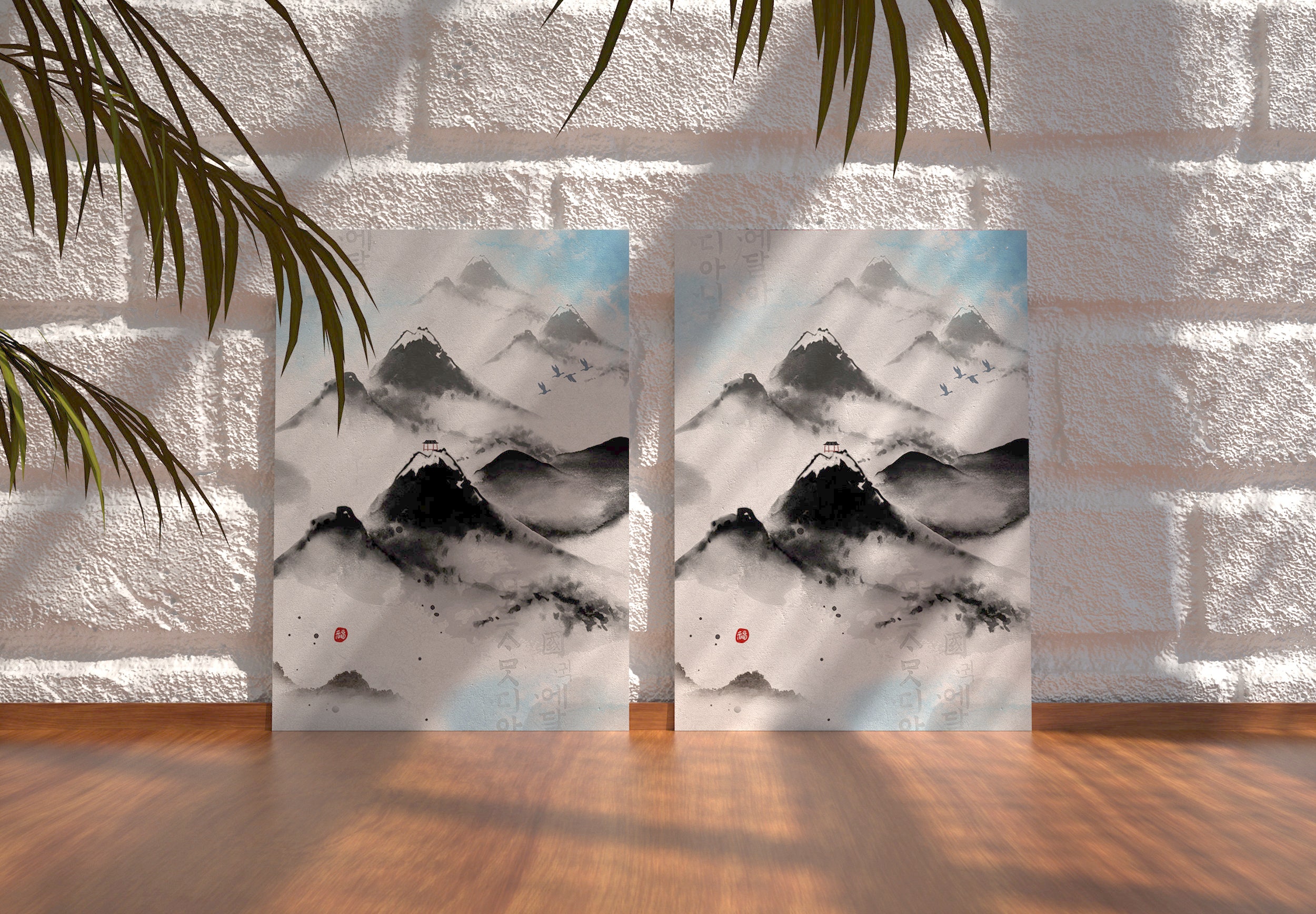 Korean wall Art Korean art print Korean art poster Korea | Etsy