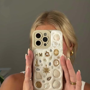 Custom Phone Case Handcrafted & Personalized Memor Inspired Shell Phone Case image 4
