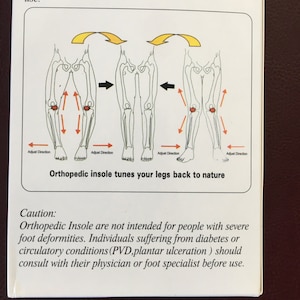 157  Special Insole for Outward Presses
