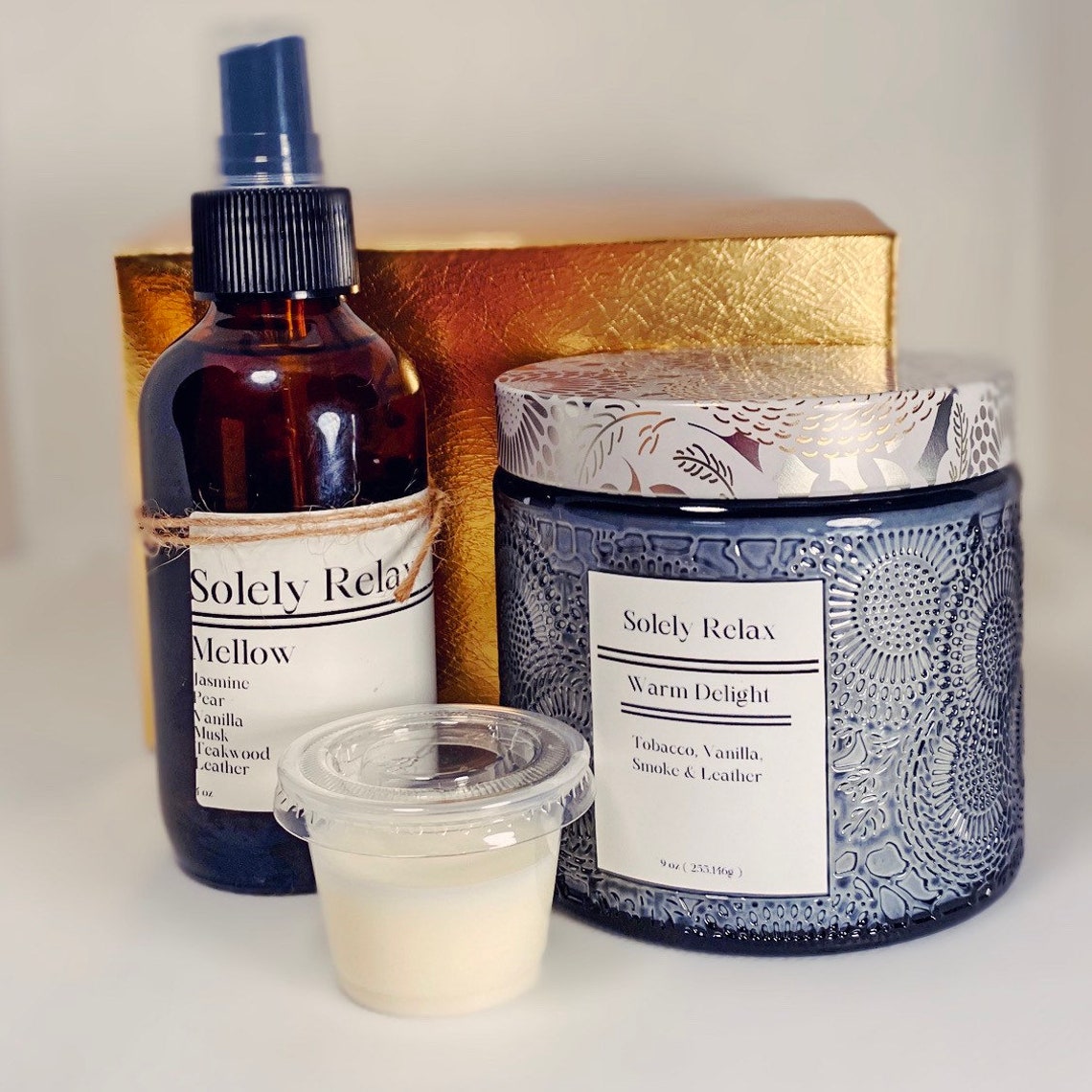Warm Delight Gift SetEmotional Healing CandleWooden Wick Etsy