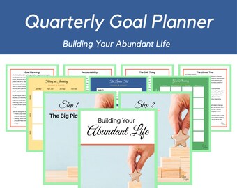 Goal Planner Printables, Goal Worksheet, Goal Planning, Goal Setting, Productivity Planner, Goal Printable, Goal Sheet, Goal Planner Kit