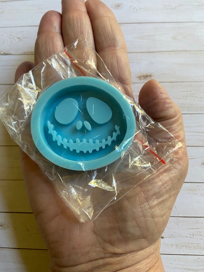 Phone Grip Badge Reel Shiny Blue Silicone Resin Epoxy Mold HP/ Etsy