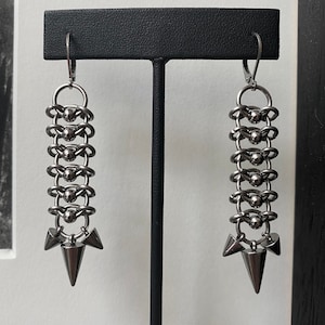 Vertebrae Earrings
