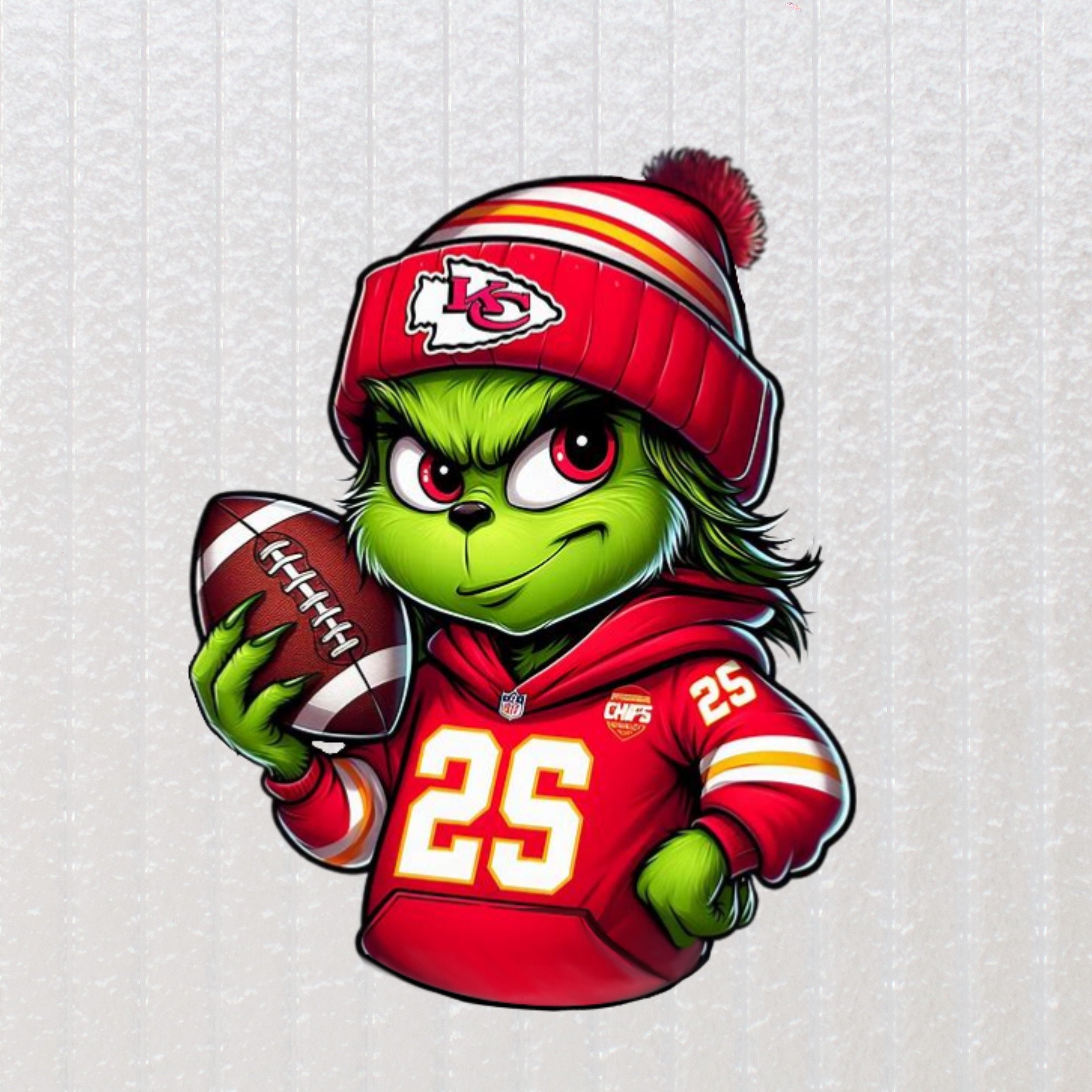 Grinch Football Couple Png, Grinch Football Couple Digital File Etsy