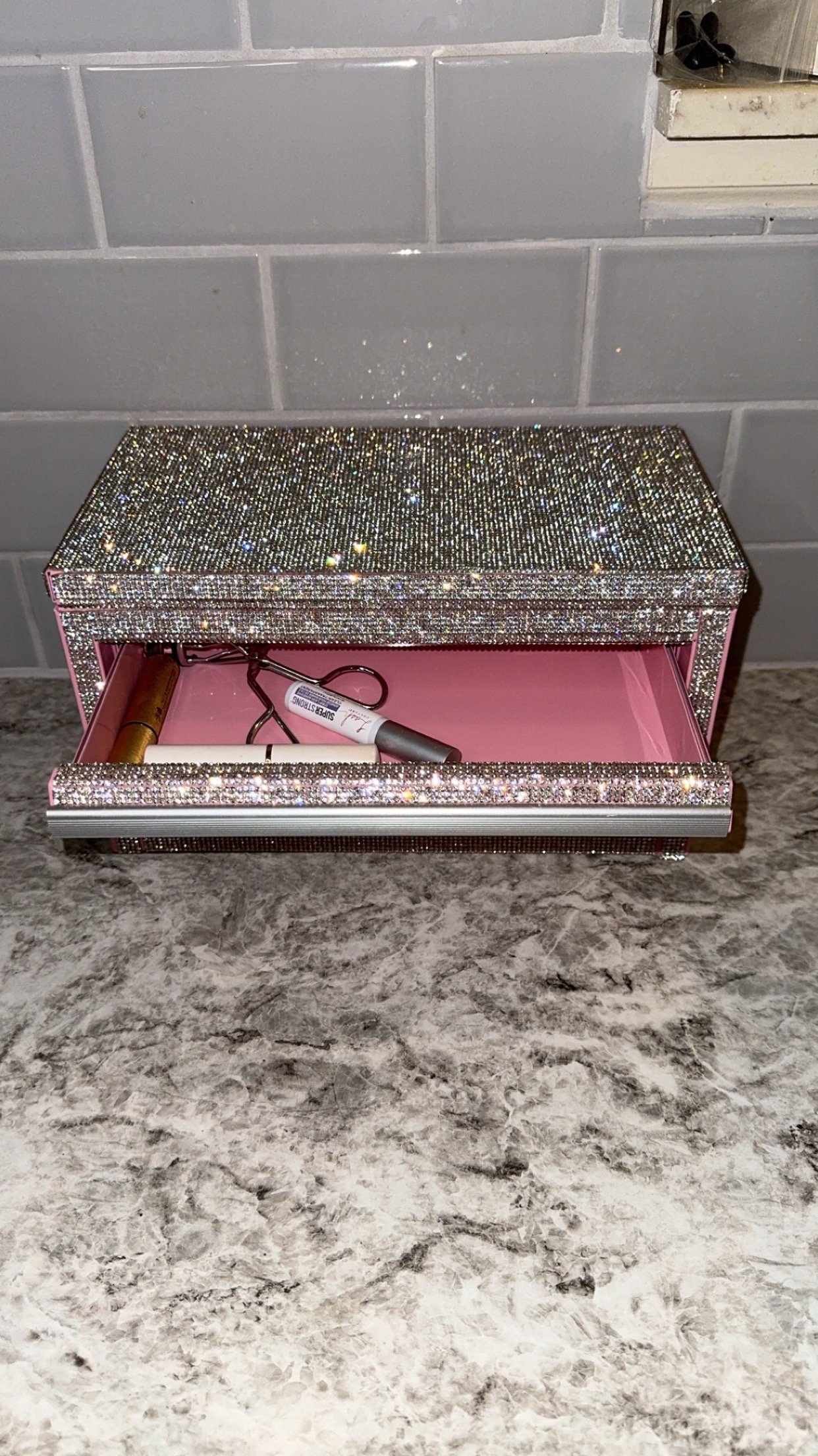 Makeup Toolbox, Mini Toolbox, Mini Toolbox Makeup Bin, Mini Toolbox Jewelry Box, Makeup Box, Rhinestone Toolbox Makeup Bin - Etsy Makeup Toolbox, Mini Toolbox, Mini Toolbox Makeup Bin, Mini Toolbox Jewelry Box, Makeup Box, Rhinestone Toolbox Makeup Bin - Etsy