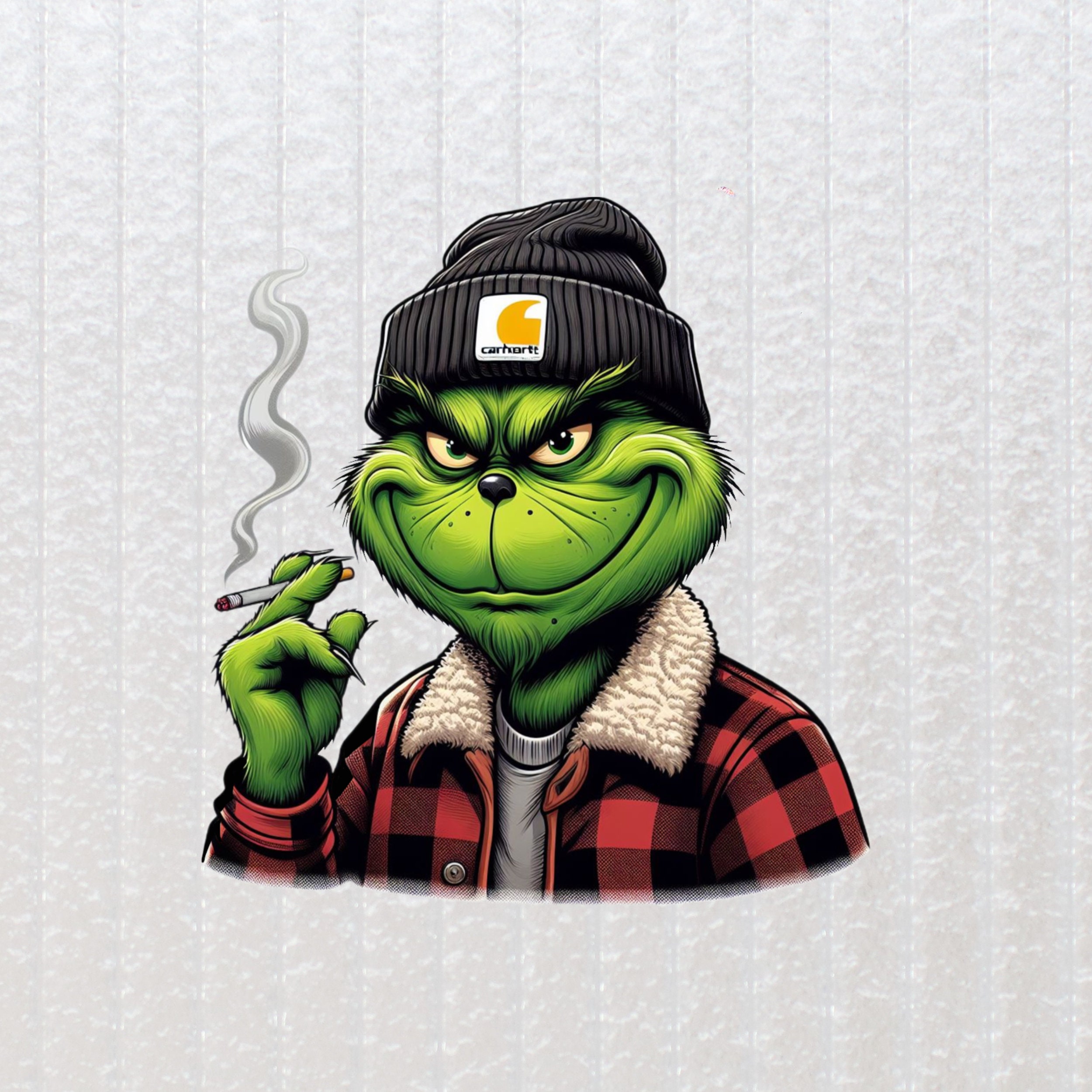 Dad Grinch Smoking Png Dad Grinch Files Blue Collar Grinch Etsy UK
