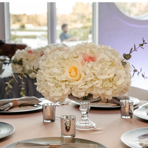 Glass Wedding Centerpieces Pedestal Vase Compote Vases Etsy