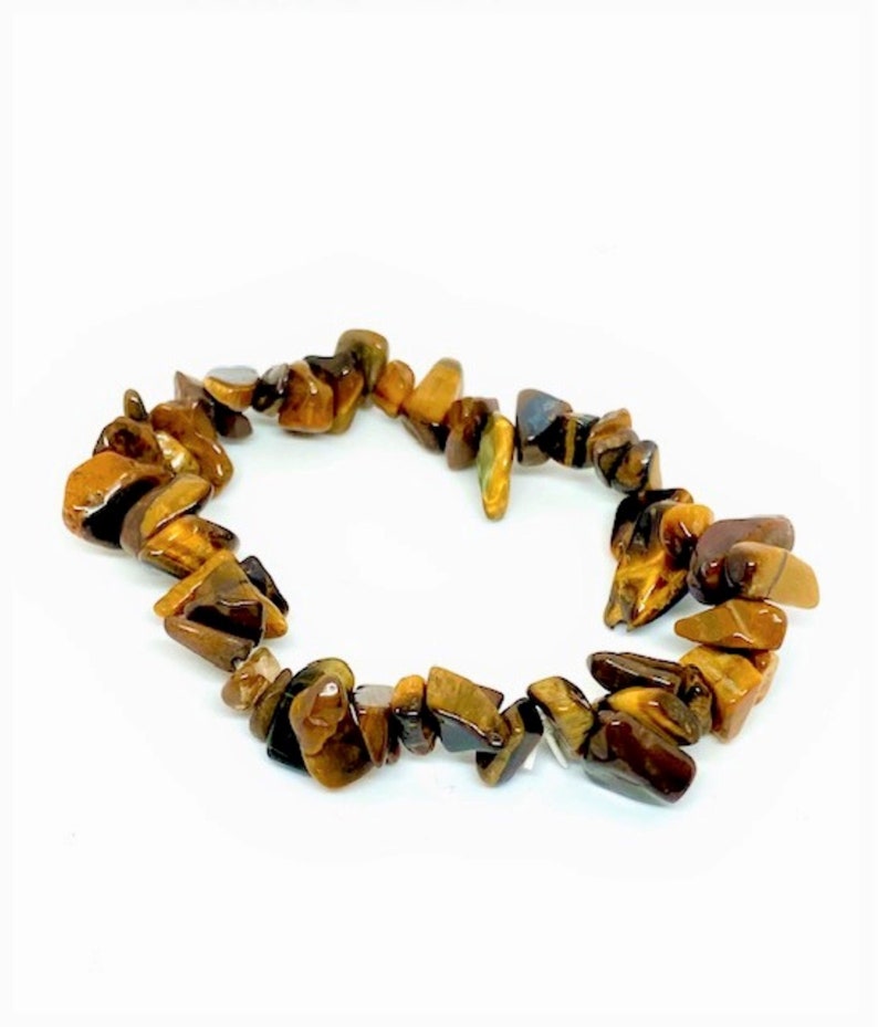 Natural Stone Tigers Eye Studs Natural Tigers Eye Stretch Bracelet and Matching Stud Earrings Tigers Eye Bracelet Gemstone Jewelry