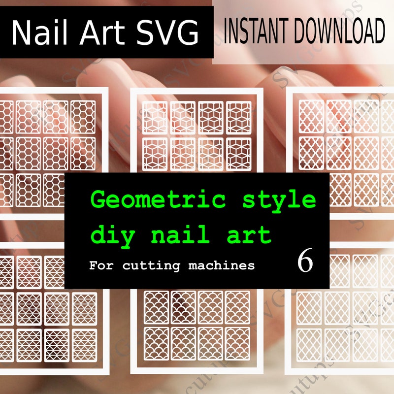 Nail Stencils - Etsy