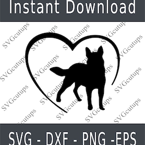 Australian cattle dog Svg, Cattle dog Svg, Blue Heeler svg, Red Heeler svg, cattle dog cut file, cattle dog silhouette