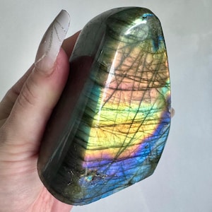 RAINBOW LABRADORITE Full Flash Labradorite Multicolore Labradorite Rainbow Crystal Labradorite Rare Labradorite High Quality Labradorite