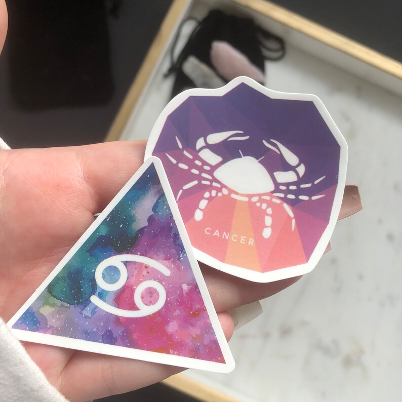 CANCER Crystal Set Crystals for Cancer Zodiac Gift for Etsy