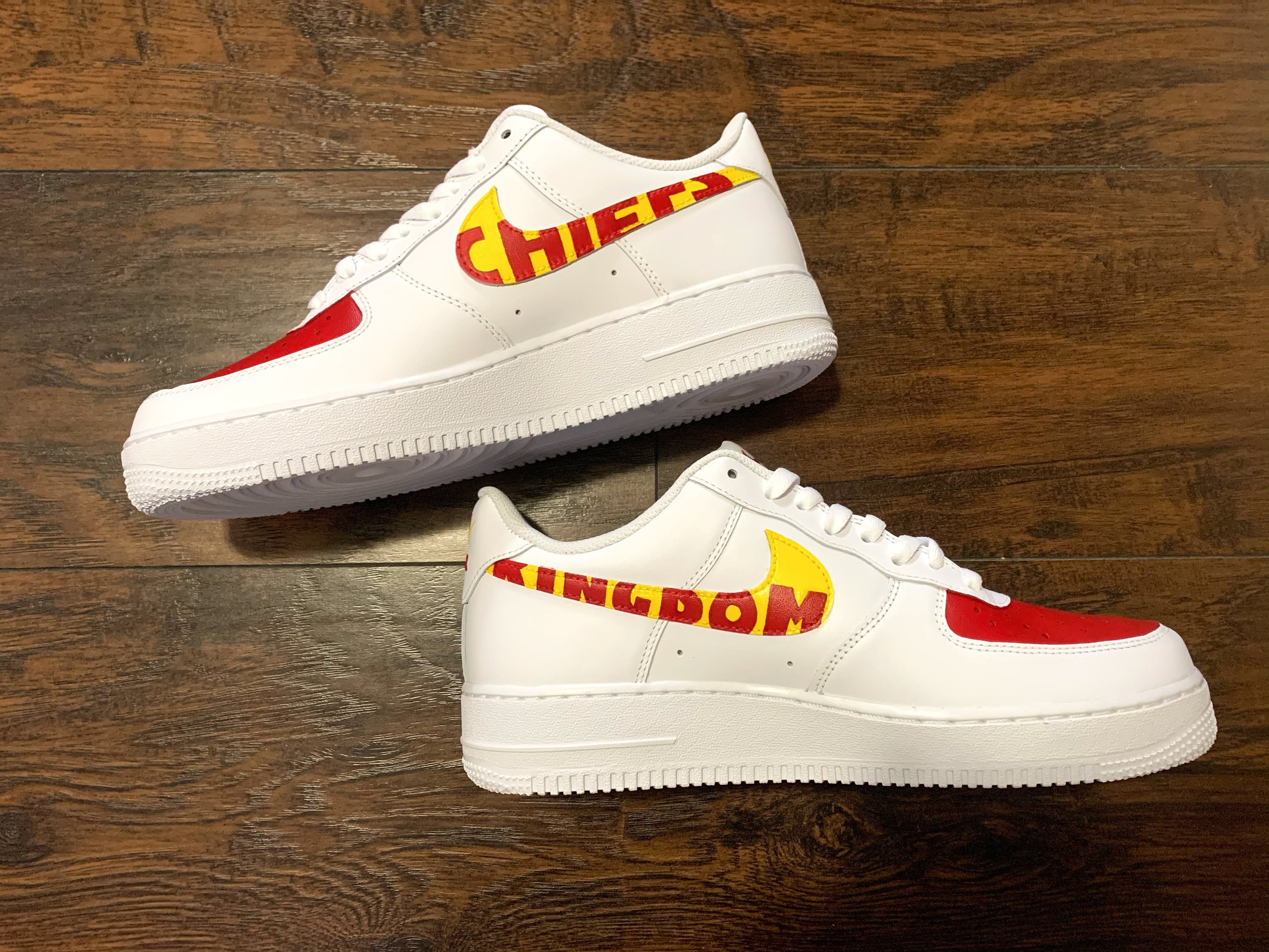 Custom chiefs shoes Clearance