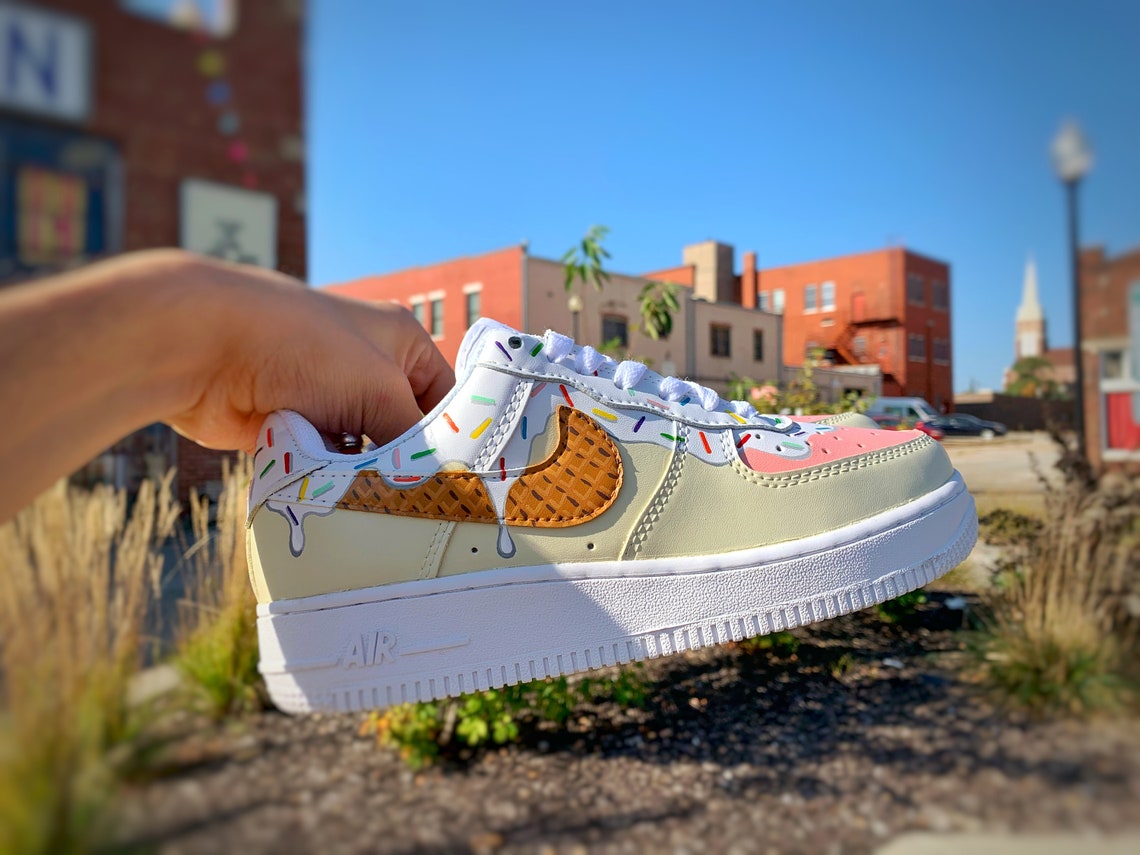 custom air force 1 ice cream