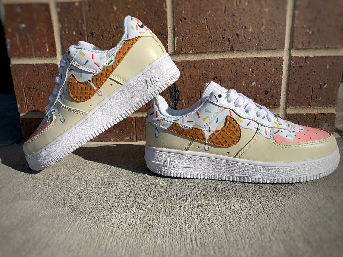 first use cream air force 1