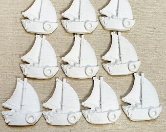 Set of 10 scented chalks sailboat