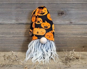 Halloween Pumpkin Gnome,gnome,Halloween gnome,Halloween decor,cute pumpkin hat gnome,handmade gnome,Halloween,Fall gnome,cute little gnome